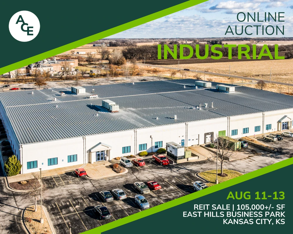 REIT Sale | 105K SF Industrial | 22'-24 Ceiling Heights | Kansas City MSA